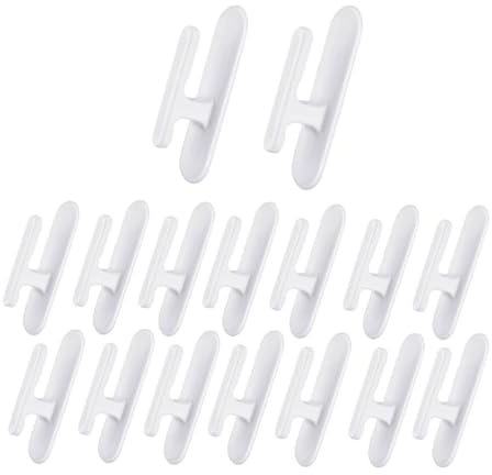 Easy-to-Install Wall-Mounted Curtain Cord Holder Kits Self-Adhesive Hooks for Efficient Curtain String Organization Cord Hooks for Blinds Cord Cleat for Window Blinds Cord Wrap for Blinds Blind Cord