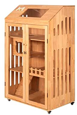 Katzenhaus katzenvilla Katzenvilla, Katzenkäfig, nimmt keinen Platz for den Haushalt, Innen-Katzenhaus, Katzenschrank, Kätzchen, Katzentoilette, Katzenhaus EIN Katzenhütte