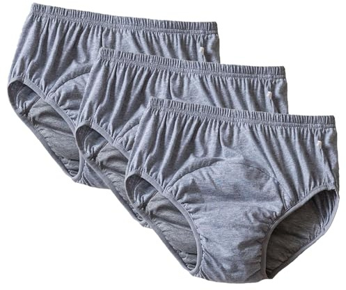 BLUEZY Waschbarer Inkontinenz Slip Hosen Höschen Inkontinenzslip Für Damen Inkontinenz Schutzhosen, Unterwäsche, Baumwolle Ältere Menschen Erwachsene Windelhosen Für Auslaufsichere Hose C,77-95kg