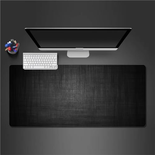 QiHon Gaming Mauspad XXL Holzmaserung Großes Mauspad Schreibtischauflage mit Vernähte Kanten Einer speziellen Oberfläche verbessert Geschwindigkeit und Präzision 1200x600x3mm