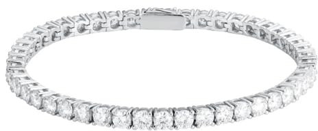 LOEXZAH 0,1-0,3 Karat Damen Moissanite Tennisarmband Brautarmband 18K Diamant Tennisarmband für Männer S925 Sterling Silber Hochzeitsarmbänder für Frauen Diamantarmband Dame, 0.1carat, Stein,