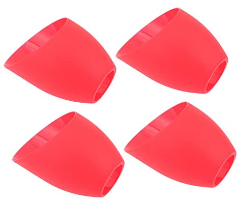 Uonlytech 4pcs Plastic Horseshoe Lampshade Cover Table Lamp Shade Replacement for Wall/Bedside Lamp