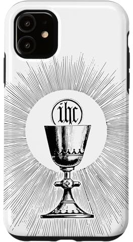 Calice pour messe catholique Eucharistie Première Communion Coque pour iPhone 11