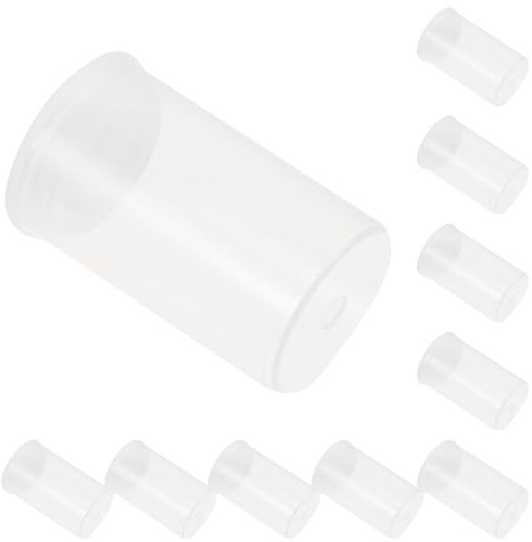 BESPORTBLE Contenitori Plastica Compatto a Tenuta Stagna Piccoli per Pellicole 30 Pezzi con Coperchio Bianco la Fotografia Outdoor Viaggio