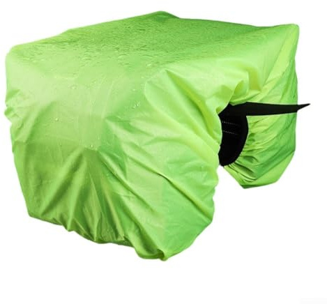 Borse da sella per ebike e bicicletta, 25 l, in robusto poliestere 300D, con cinghie regolabili per un fissaggio sicuro e resistenza agli agenti atmosferici (copertura antipioggia)
