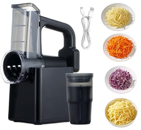 Hachoir Alimentaire - Appareils De Cuisine Automatiques Rechargeables - Trancheuse Coupe-Légumes Hachoir Alimentaire | Pour Hacher Trancher Carotte Pomme De Terre Oignon