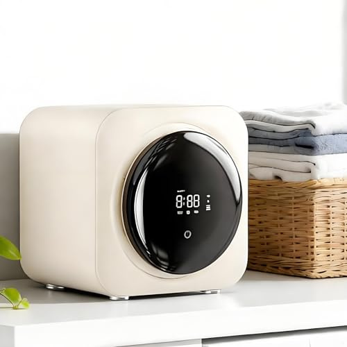 Väggmonterad Tvättmaskin, Bärbar Tvättmaskin, Torktumlare, 3,5 L Tvättmaskin För Underkläder, Mini Ventilerad Torktumlare, Med Smart Touch Kontrollpanel