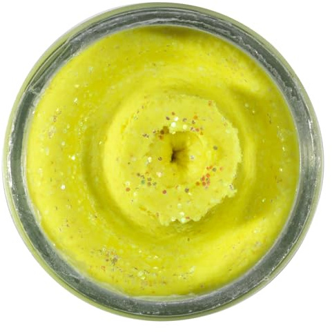 Berkley Paste für Forelle Forellenpaste PowerBait Natural Scent Liver Sunshine Yellow 50 g Liver Sunshine Yellow See Tremarella