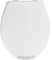 WENKO WC-Sitz Secura Comfort, 5 cm Sitzflächenerhöhung, Easy Close Absenkautomatik, Bis 200 kg Tragkraft, Antibakterielles Duroplast, 37 x 43,5 cm