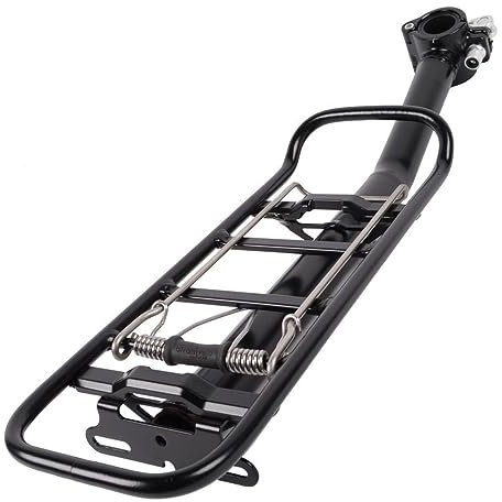 Atranvelo Unisex – Erwachsene Tour Gepacktrager, schwarz, 1size