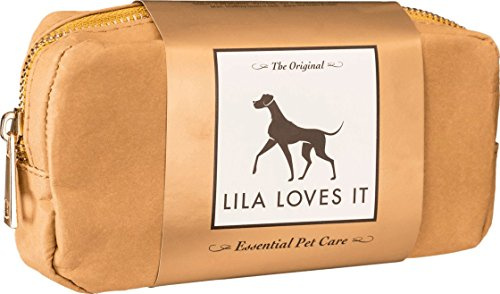 LILA LOVES IT Travel Bag – Erste Hilfe Set Hund mit Silberspray 30 ml, First Aid Balsam 30ml & Reisetäschchen, Wundspray & -salbe für unterwegs, Pfoten- & Hautpflege