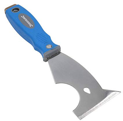 Herramienta de decoración de papel pintado 6 en 1, raspador de rodillo de pintura, limpiador con agarre suave