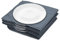 Navaris Chauffe assiette - Chauffe assiette électrique 200W avec câble 1m75 - Couverture en tissu pour chauffer environ 10 plats Ø32 cm - Gris