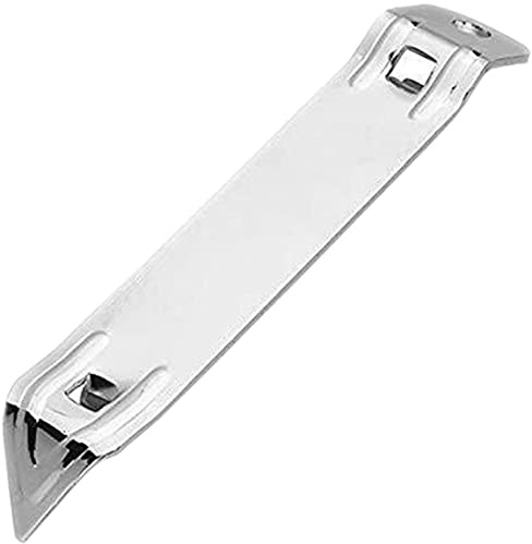 TRTO 1 x 2 in 1 Traditional Stab Can Tin Opener Bottle Opener Stainless Steel Silver (1PCs)