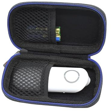 GUBEE Portable Hard Travel Case Bag for Beurer BR 60 Insect Bite Healer (Red)