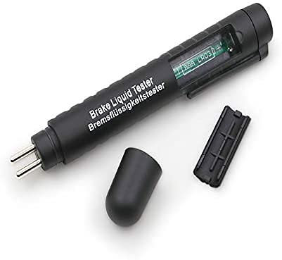 Bremsflüssigkeitstester Feuchtigkeitsanzeige Bremsflüssigkeitserkennungsstift Automotive 5led Display-Anzeigestift Automatisches Diagnosewerkzeug Nützlich und modisch