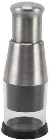 Slap Chopper, Manual Hand Chopper, Stainless Steel Vegetable Chopper, Easy, Quick Chop, for Onions, Garlic, Nuts, with Container, Mincer, Food, Quick Slice Home Essentials