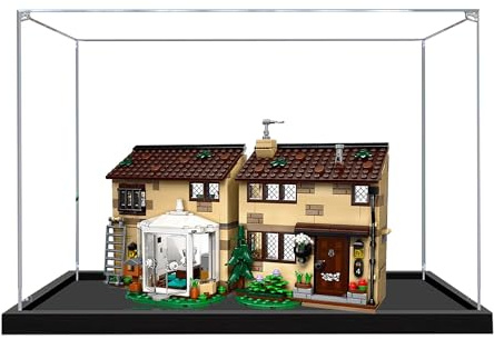 Acrylic Display Case for Lego 76451 Privet Drive: Aunt Marge's Visit Model, 3mm Dustproof Display Box, Display Case Compatible with Lego 76451 (Model Not Included) (Transparent 3MM)