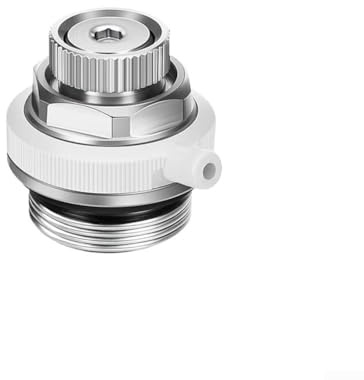 1/5 Stück 1/2 Zoll automatisches Entlüftungsventil, Kupfer-Belüftungsventile, Abflussventil, Heizkörper-Auspuffventil mit selbstdichtenden Gewinden und O-Ringen für Auspuffanschlüsse, Heizkörper (1