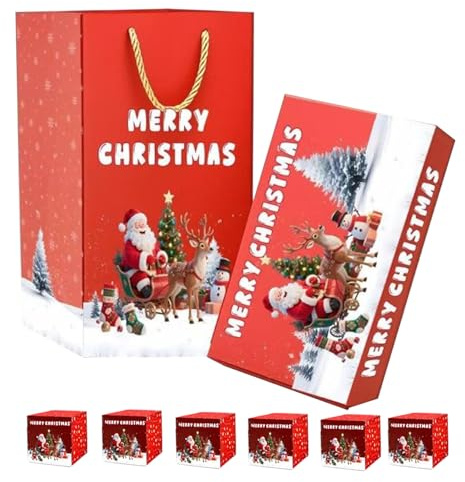 Weihnachts-Explosionsbox, Geldgeschenkbox Mit Überraschungseffekt Für Bargeld, Aufbewahrungsbox Für Geschenkgeld Und Schmuck Für Feiern Hochzeit Halloween