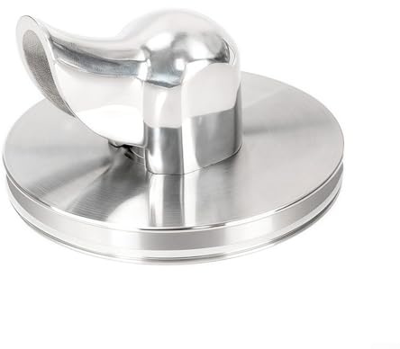 Beccucci per portafiltro da 54 mm, singolo, doppio senza fondo, parti di ricambio per macchina da caffè espresso, in acciaio inox, nero (singolo)