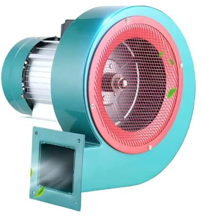 FJLKGDSP 120W 220 380 Kühlventilator, geräuscharmer Industrieventilator, Staubsaugen, Zentrifugalgebläse, mehrflügelig, kleine, leistungsstarke Rauchabsaugung(220)