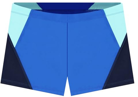 AYESY Badbyxor för pojkar, badbyxor för barn, pojkar baddräkt med elastiskt midjeband, snabbtorkande strandshorts för barn 3-12 år