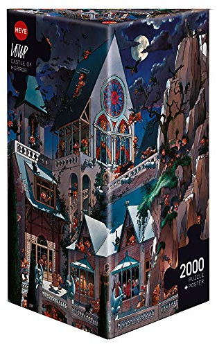HEYE 26127 Loup Castle Horror Puzzle 2000 Teile