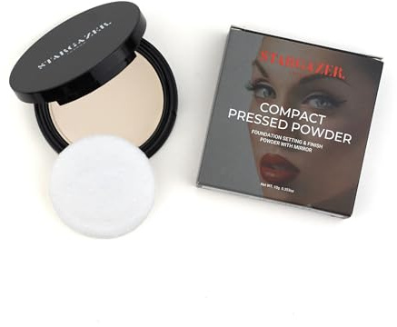 Stargazer Products Pressat puder, genomskinligt 1-pack (1 x 6 g)