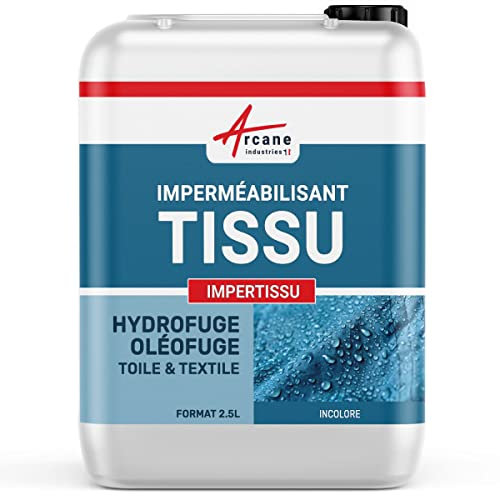 IMPERTISSU - Hydrophobierungs- und Ölabweisendes Mittel für Kleidung und Stoffe - 2.5 L (bis zu 25 m²)