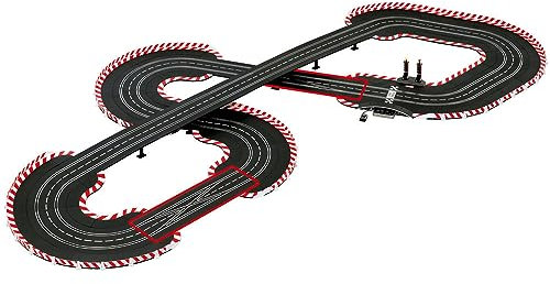 Carrera Digital 124 I Born to Perfom Rennbahn-Set | Rennbahnen und lizensierte Slotcars | bis zu 4 Spieler | Für Kinder ab 10 Jahren & Erwachsene
