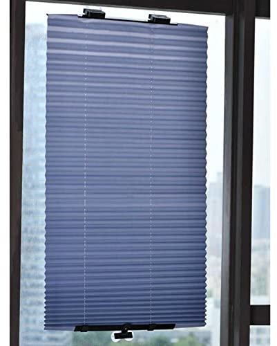 DLLY Saugnapfes Rollos, Fensterrollos Rollo Dachfenster, Verdunklungsrollos, Sichtschutz Und Thermorollos, Sonnenschutzrollos Ohne Bohren, 60x145/70x145cm,65x145cm/25.6 * 57in