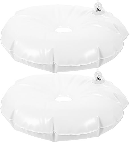 SAFIGLE 2Pcs Balloon Arch Stand Base Kit - Adjustable Height Water Fillable Bases for Wedding, Birthday, and Party Decorations