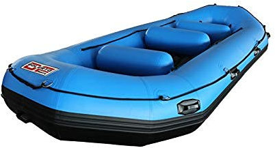 CCKUHN Aufblasbares Bootsset für Erwachsene, aufblasbares Fischerboot, aufblasbares Kajak für 1, 2, 3 Personen mit Rudern, Pumpe, Wasserflößen für See und Pool