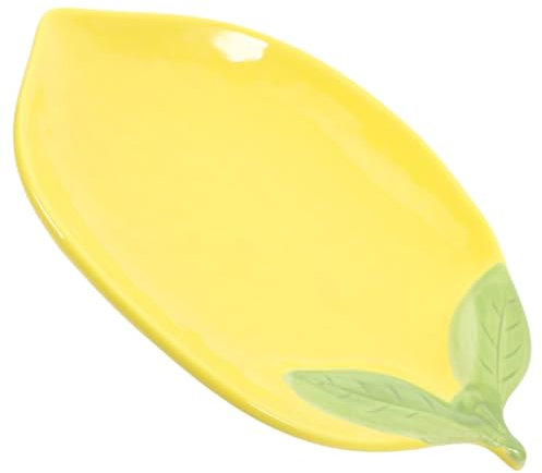 MAGICLULU Ciotola Forma Di Decorazione Per Esterni Tema Stoviglie in Ceramica Forma Di Agrumi Ciotola Decorativa Tema Per Esterni