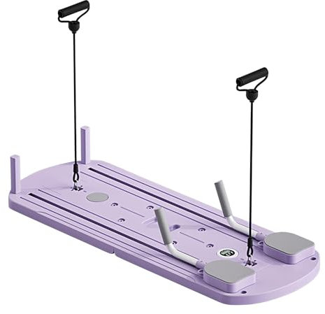 Foldable Pilates Reformer, Home Pilates Machine, Pilates Reformer Board, Abdominal Muscle Roller, Rebound Exercise Board, Home Workout Equipment, Automatic Pilates Reformer, Portable Pilates Machine