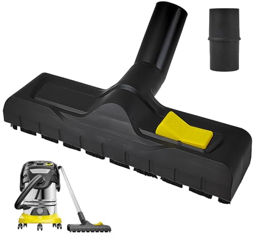 Spazzola Aspirapolvere Universale per Kärcher WD3 WD4 WD5 WD6, Materiale Plastico, Accessorio per Aspirapolvere, Adatto per Uso Domestico, Alberghiero e Ufficio (26 × 6.6 × 4.5 cm)