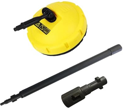 Nettoyant de surface de rondelle de puissance - Épurateur de sol de machine à laver sous pression, outil de nettoyage extérieur extérieur | Fixation de nettoyeur de pont de patio de vialett