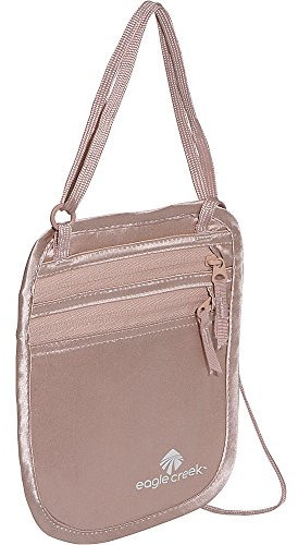 Eagle Creek Silk Undercover Neck Wallet Geldtasche für Sport und Reisen aus Seide Brustbeutel, Rose