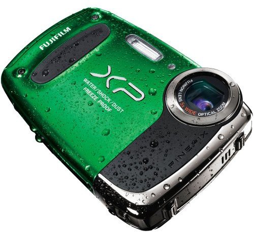 Fujifilm FinePix XP50 14.4MP Weatherproof Digital Camera-Green 16233439