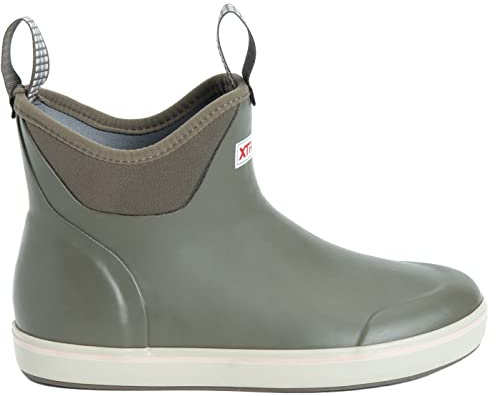 Xtratuf Women's 6 Inch Ankle Deck Boot, Taupe, Size 9(M)