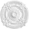 HEXIM Perfect Stuckrosette B3096, Ø 775mm - Deckenrosette weiß, aus PU/Polyurethane, Zierelement, Stuck, Wanddeko Wohnzimmer Lampe rund