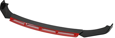 Kit de Corps de lèvre de Pare-Chocs Avant becquet Universel Voiture séparateur Avant Robuste, Anti-Rayures Universel fiable et résistant à l'abrasion Spojlery przednie