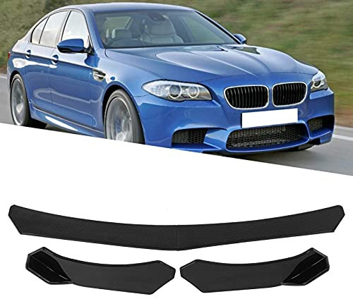 Alerón Delantero Universal para Coche, Alerón de Barbilla para Parachoques Delantero, Accesorios de Alerón de Labio ABS Automático, Alerón de Parachoques Delantero, Kit de