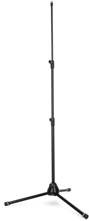 Gravity MS 43 DT B - Compact double Extension Microphone Stand, black