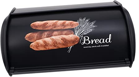 OFFSCH Metall Platzsparende Box Brot Kuchen Lagerung Aufbewahrungsbox Rostfrei Langlebig Mehrzweckkoffer Haushalts-aufbewahrungsbox