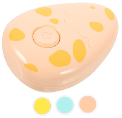 Lime à Ongles Électrique Bébé Jaune en Plastique, Coupe Rapide | Design Cartoon Mignon, Têtes de Ponçage Incluses, pour Garçon et Filles, Usage Prolongé
