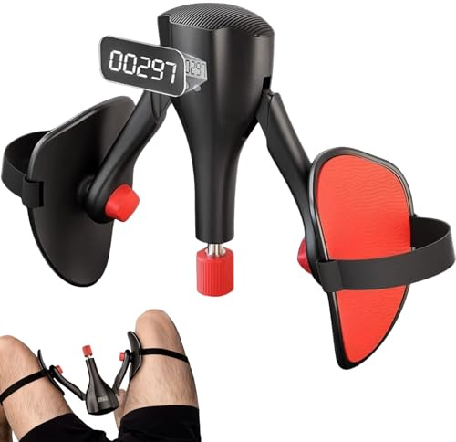 Entraîneur de plancher pelvien à résistance réglable avec compteur, maître de cuisse de 45 kg pour exercices intérieurs de cuisse, hanches et Kegel, équipement d'entraînement à domicile pour homme et
