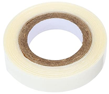 Gatuida Wig Tape Lace Tape Roll 3 Yards Double Sided Strong Adhesive White for Lace Wigs Hair Extensions Women’s Scalp Use