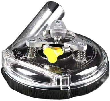 Angle Grinder Dust Shroud, Dust Extractor Cutting Guard, 4 5 Professional Angle Grinder Guard with Attachments Transparent Grinding Cover